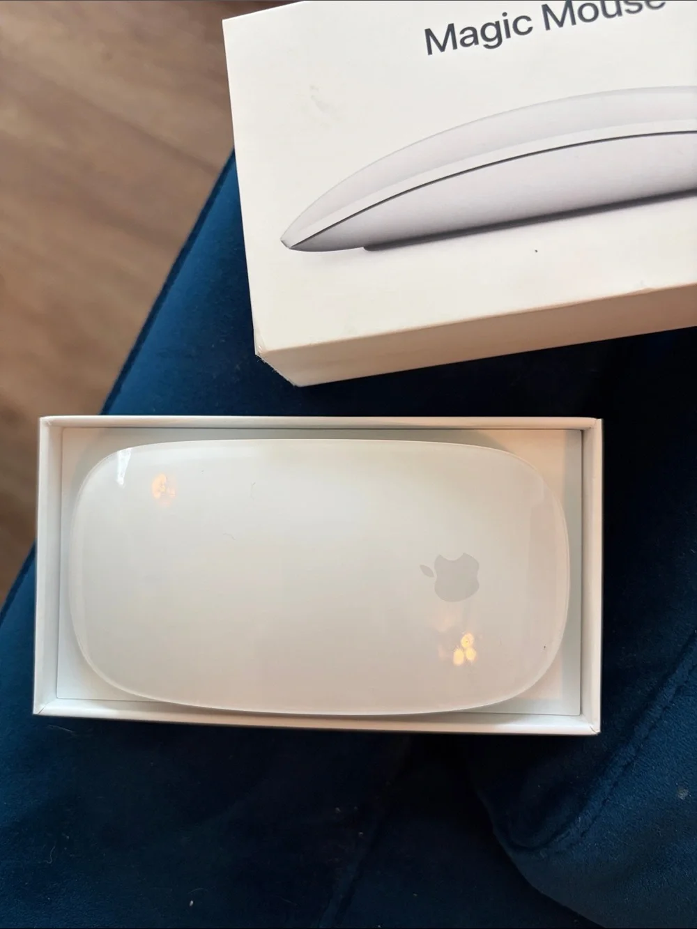 Apple Magic Mouse — White Bluetooth Multi-Touch Wireless Mouse